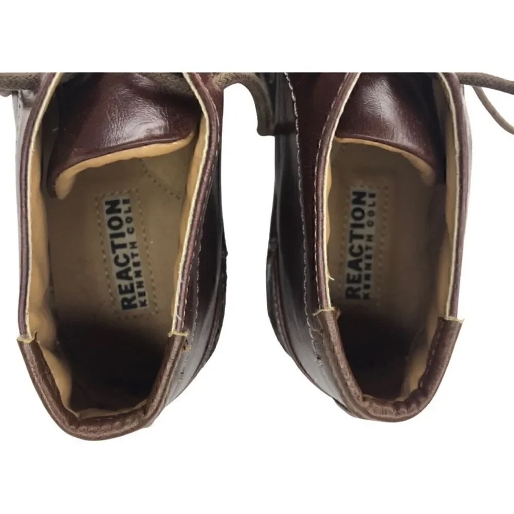 Reaction Kenneth Cole KIDS Brown Chukka Boots Size 13
